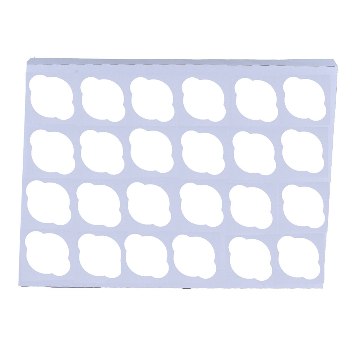 Whalen Packaging cupcake inserts in various sizes, showcasing their durable paper design for baking and presentation.