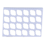 Whalen Packaging cupcake inserts in various sizes, showcasing their durable paper design for baking and presentation.