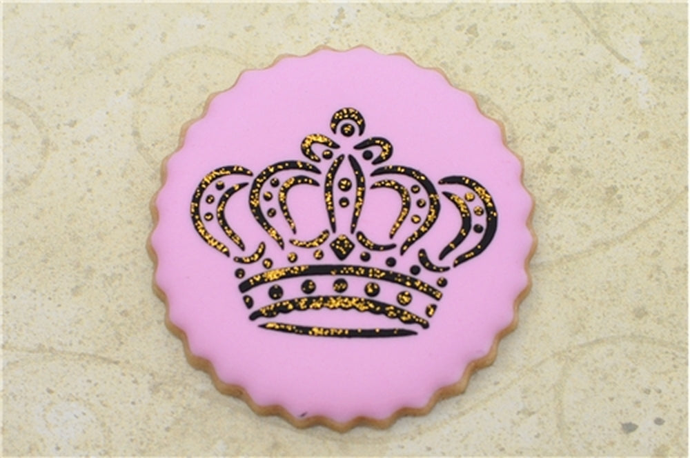 Plantilla de galleta Coronas reales