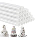 Poly-Dowels Small White Dowels 12ct