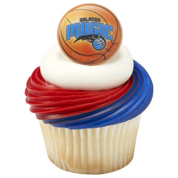 NBA Orlando Magic Cupcake Rings 12ct