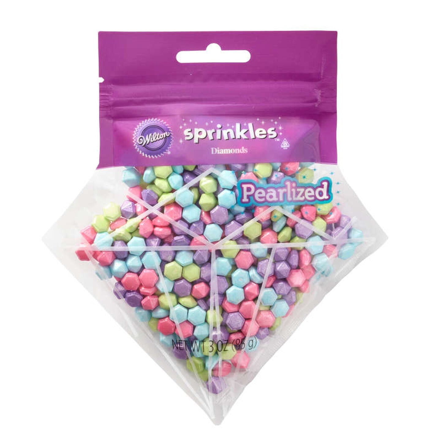 Wilton Diamond Sprinkles Pearlized