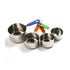 Norpro Stainless Steel Measuring Cup W/ Silicone Handle Set of 4