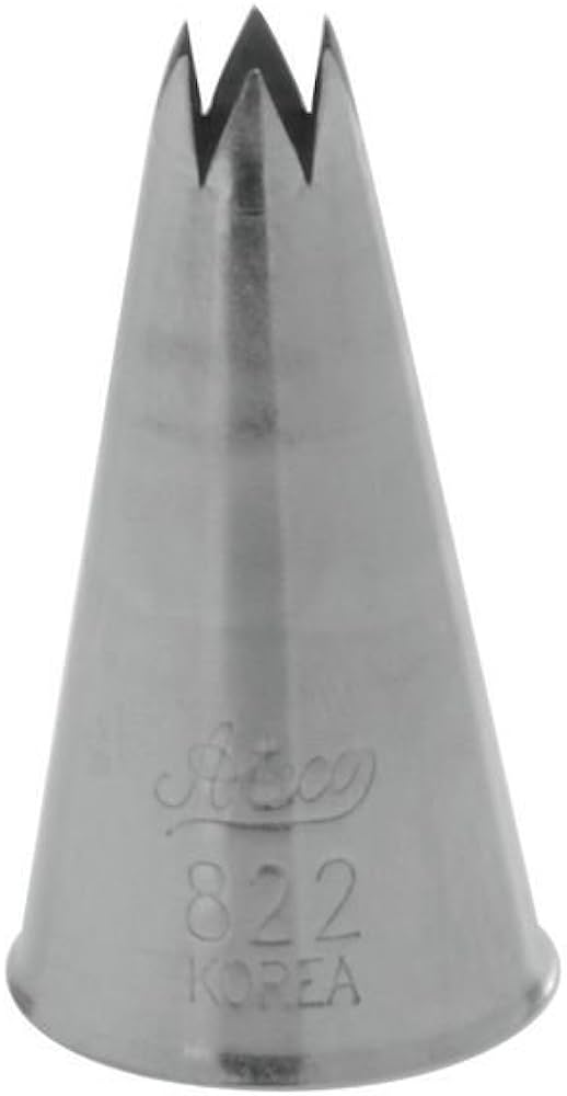 Ateco Open Star Tips 822 .35"