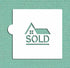 Sold House Cake Stencil