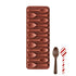 NY Cake Silicone Spoon Chocolate Mold 12 Cavity