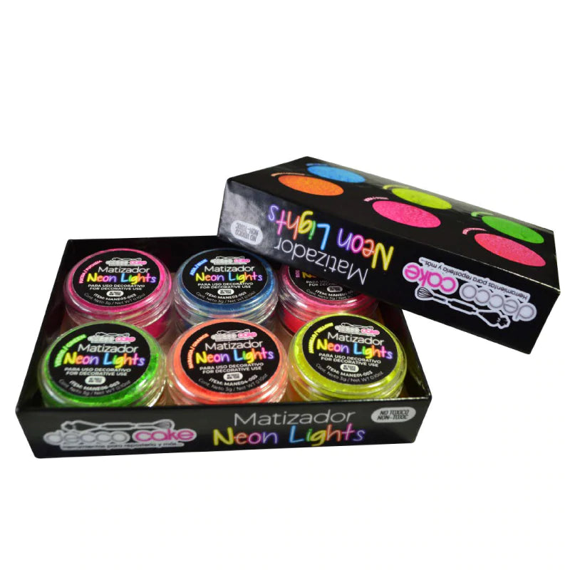 Ma Baker & Chef Neon Lights Dust Non-Toxic