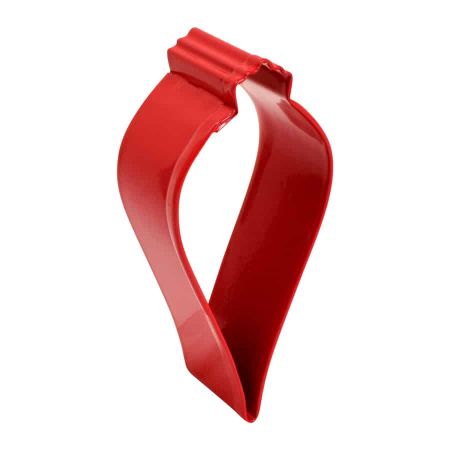 Cortador de galletas/adorno R&M de 3.25" rojo