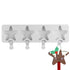 Molde de silicona NY Cake 'Estrella' para helados de pastel 4 cav.