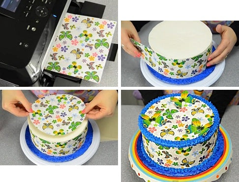 Edible Image - 8x10.5 Sugar Sheet Color Print Same Day!