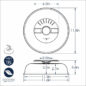 Tapa para Microondas Elevable