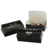 27Blk - 5 1/2 x 2 3/4 x 1 3/4 Cajas negras para dulces y caramelos - 1/2 libra