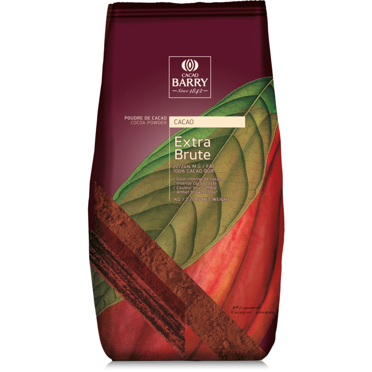 Callebaut Cacao Barry Extra Brut 2.2lbs