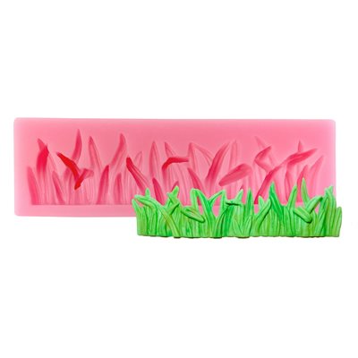 Molde de silicona con diseño de pasto de NY Cake