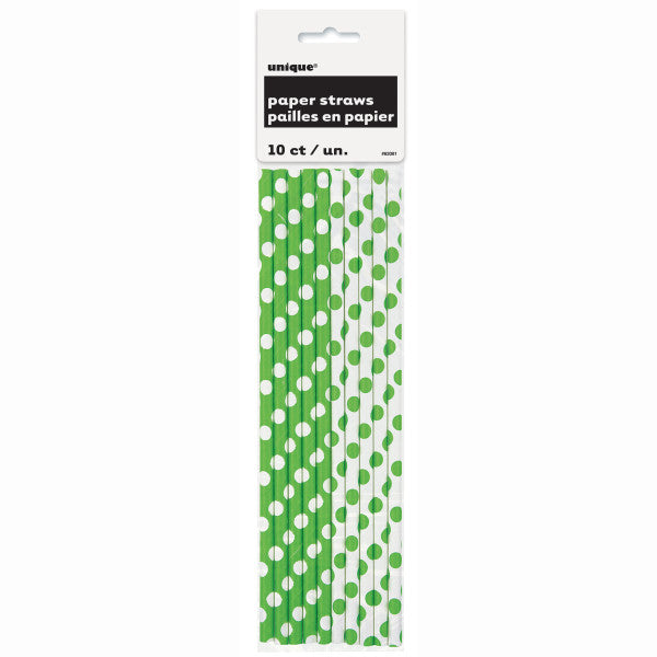 Unique Paper Straws - All Colors