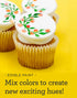 Set de pintura comestible metálica Satin Ice