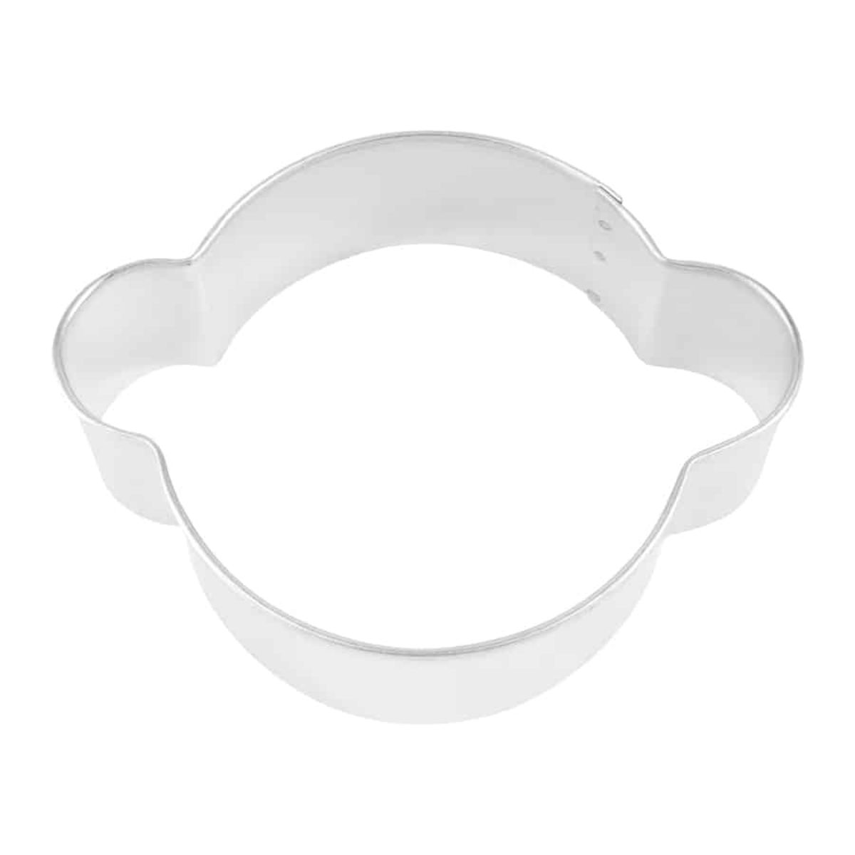 R&M Monkey Face Cookie Cutter 3.25'