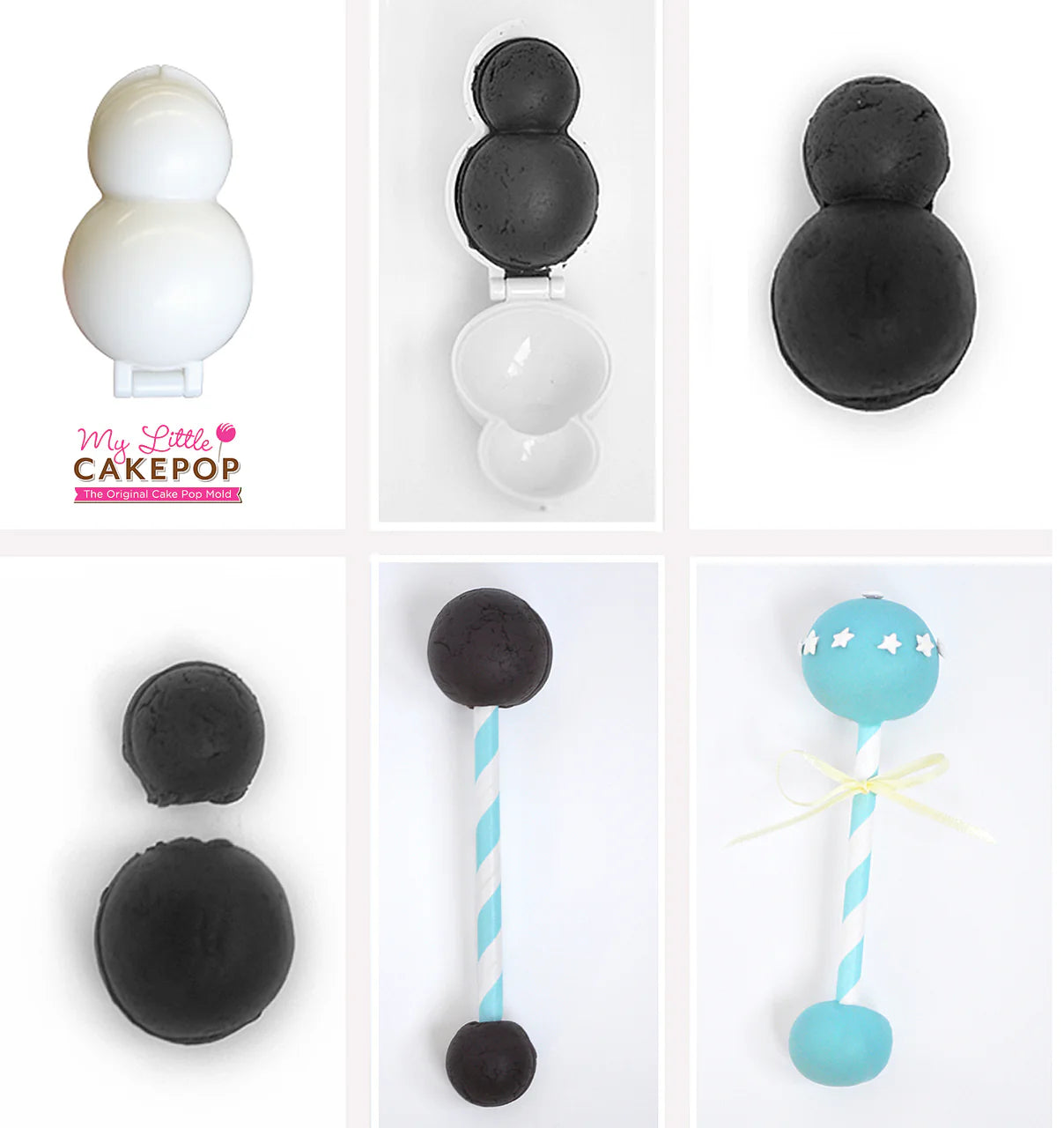 Molde de Cake Pop Muñeco de Nieve