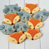 Cortador de Galletas Cara de Mapache 2.5'x 4'