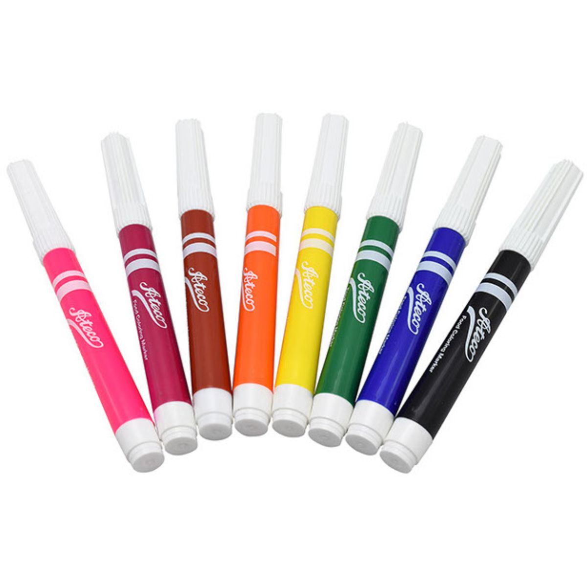 Ateco Food Coloring Markers 8ct - Bake Supply Plus
