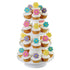Torre de dulces/Soporte para pasteles de 4 niveles Wilton