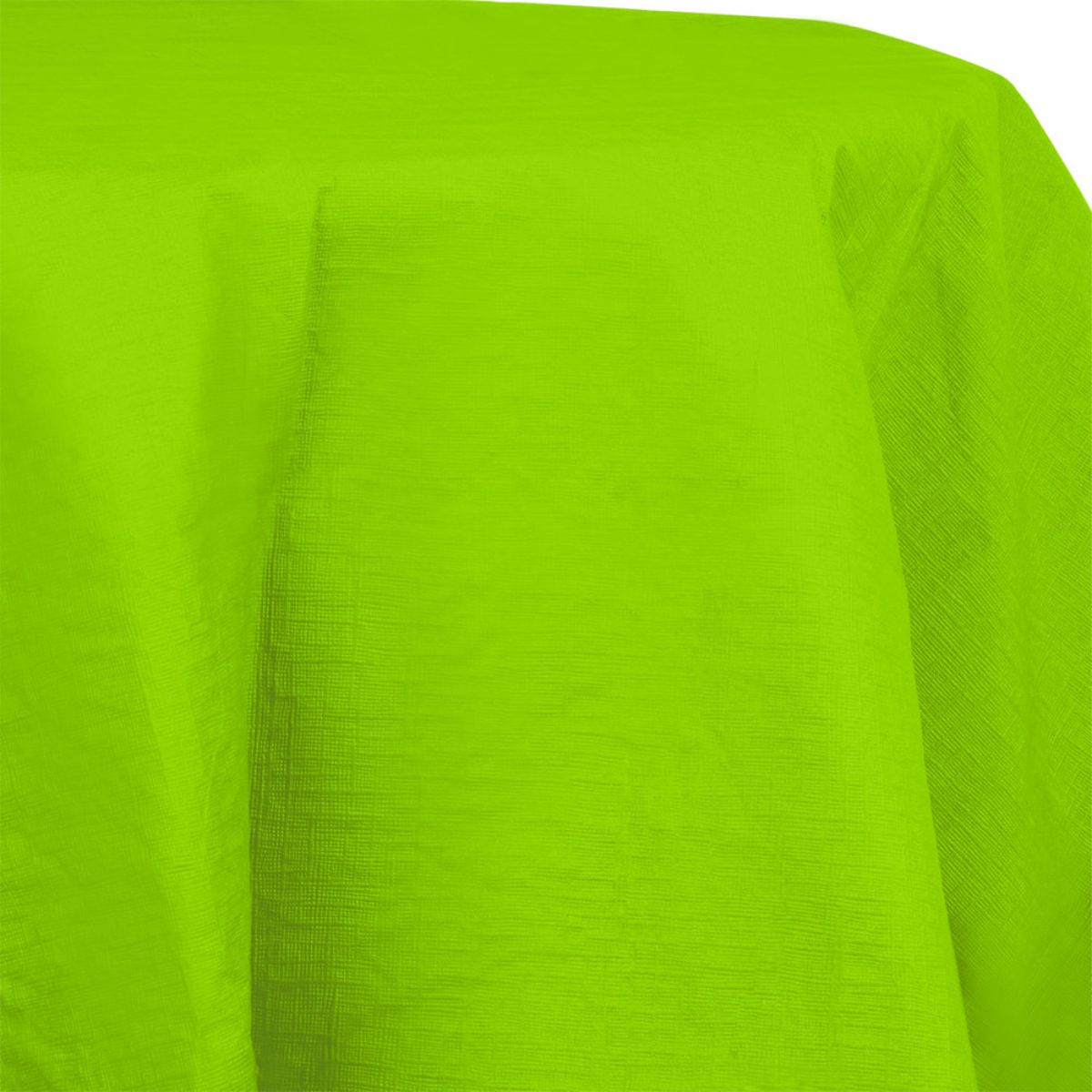 Creative Converting Round Plastic-Lined Tablecover