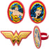 Wonder Woman Cupcake Rings 12ct
