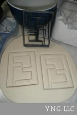 Cortador de Fondant Símbolo Fendi