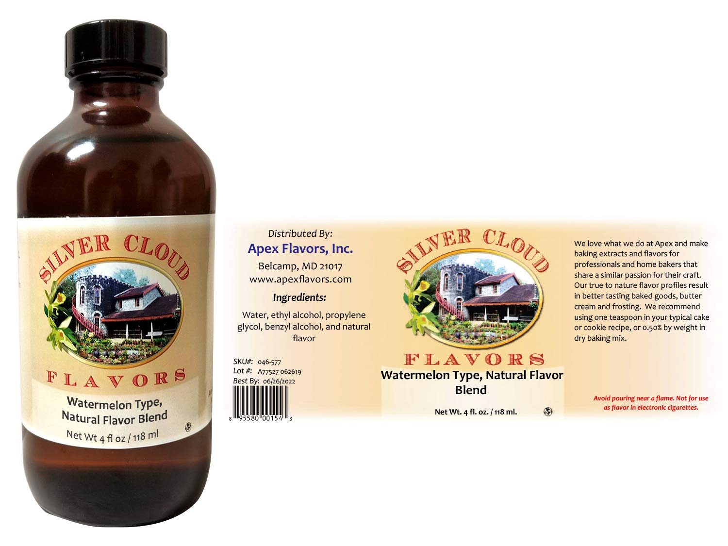 Watermelon Type Natural Flavor Blend