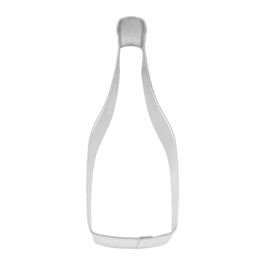 Cortador de galletas de botella de champán