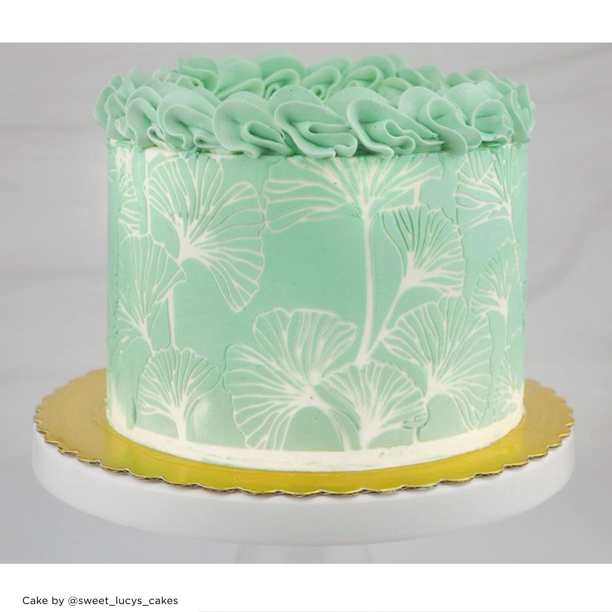 Cake Decorating Stencil GINKO