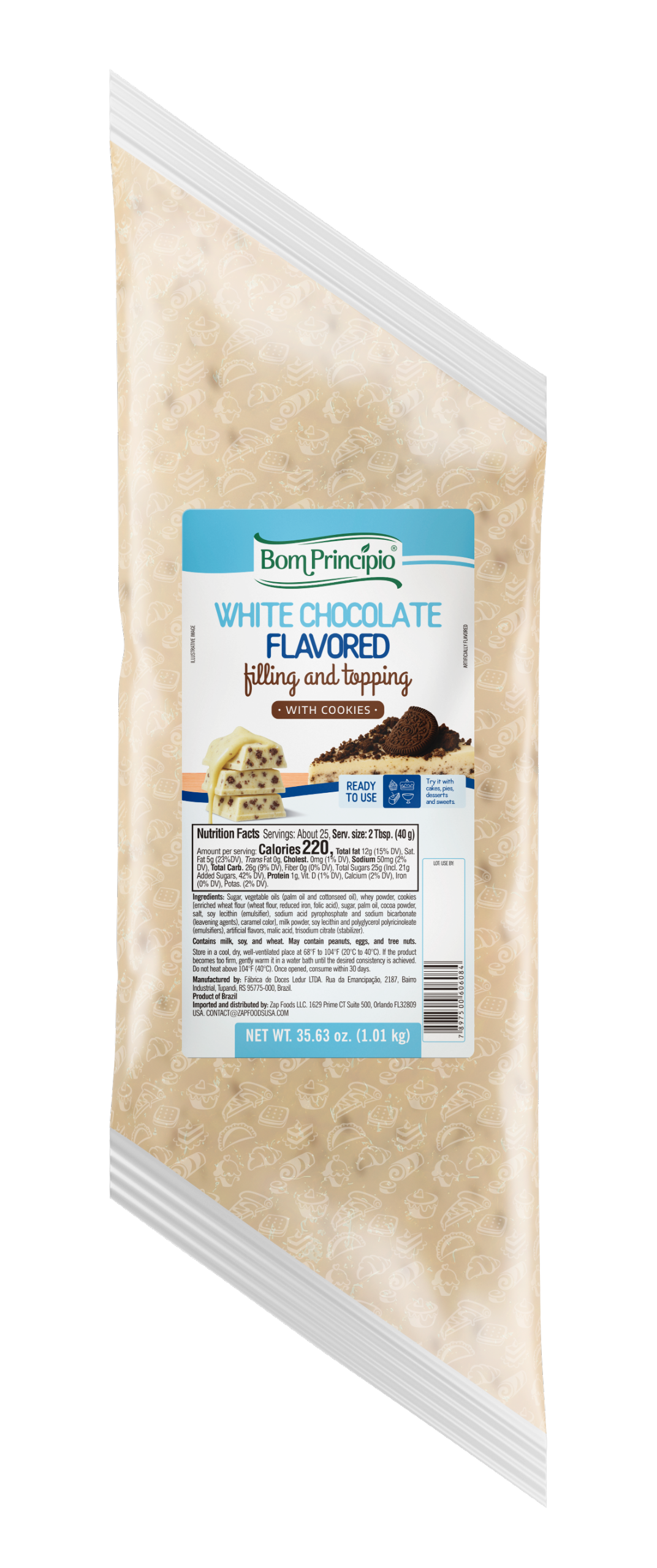 White Chocolate Flavored Filling & Topping