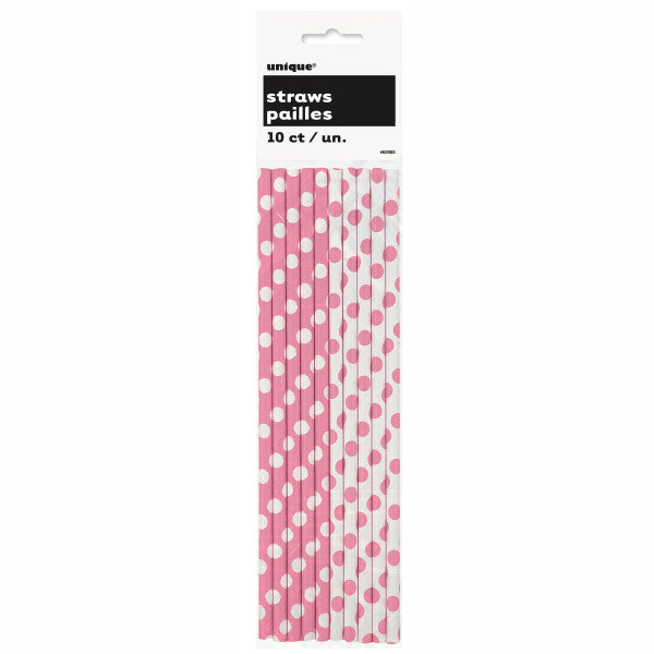 Pajitas de papel únicas - Todos los colores