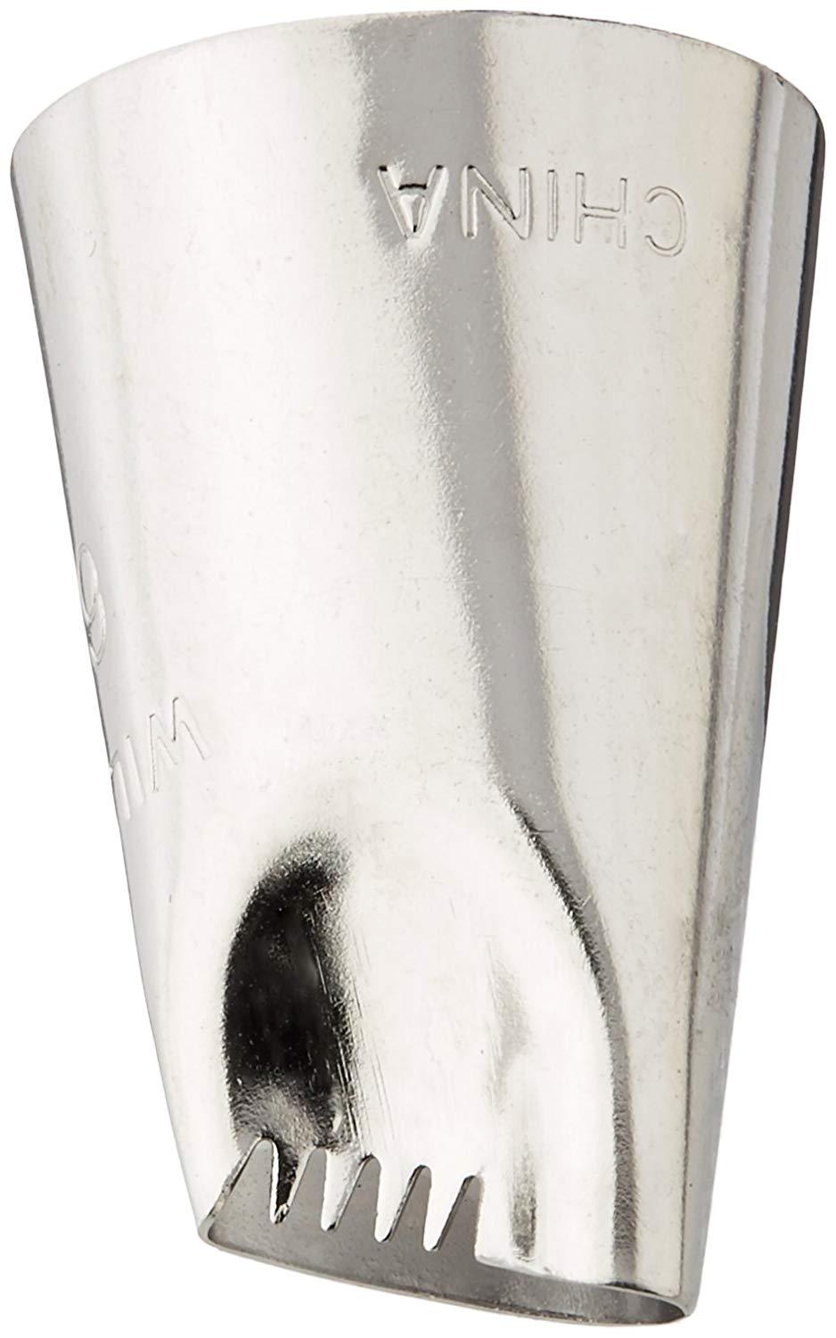 Boquilla de decoración de pétalos curvos Wilton/Ateco n.º 62