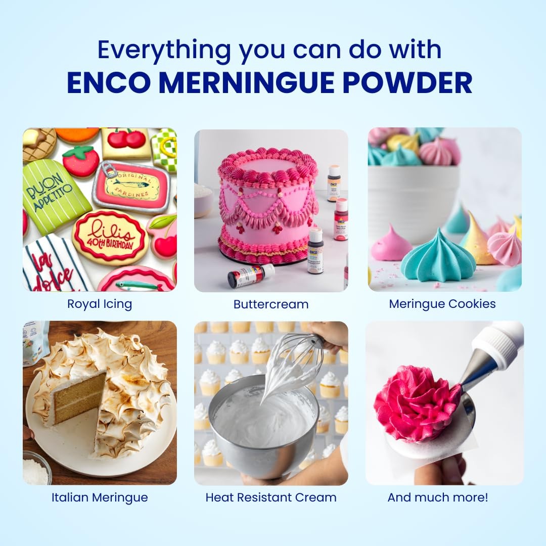 Enco Merengue en Polvo 8.8oz Meringue Powder