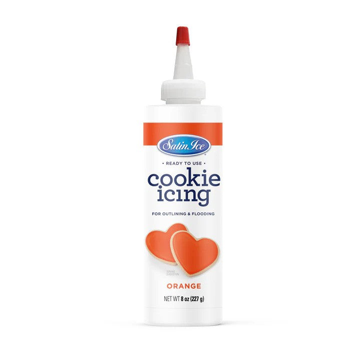 Satin Ice Cookie Icing Orange