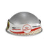 Fat Daddio's Hemisphere Pan in various sizes, showing a smooth, round metal baking pan for desserts and cakes.