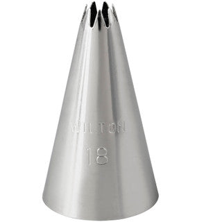 Boquilla de estrella abierta Wilton 18