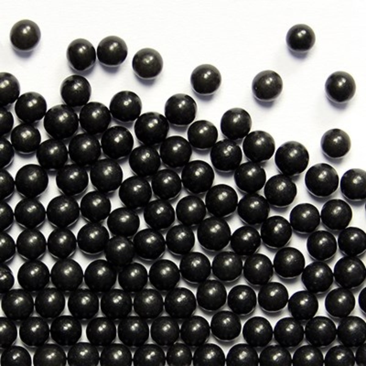 Perlas de azúcar negras PME