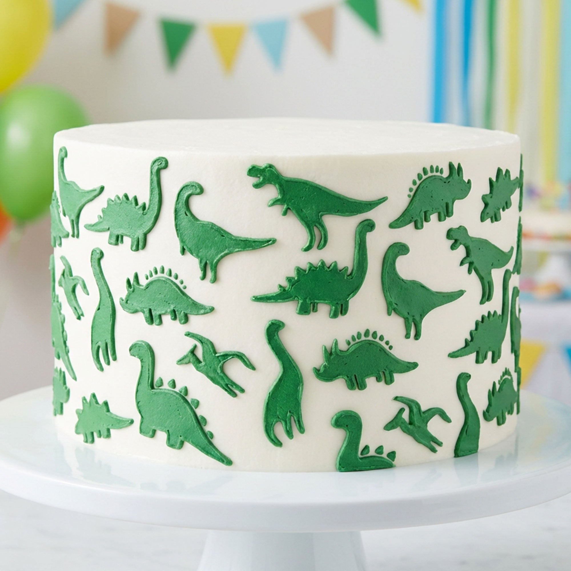 Cake Decorating Stencil DINOS