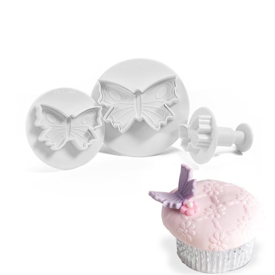 Butterfly Plunger Cutter Small - Bake Supply Plus