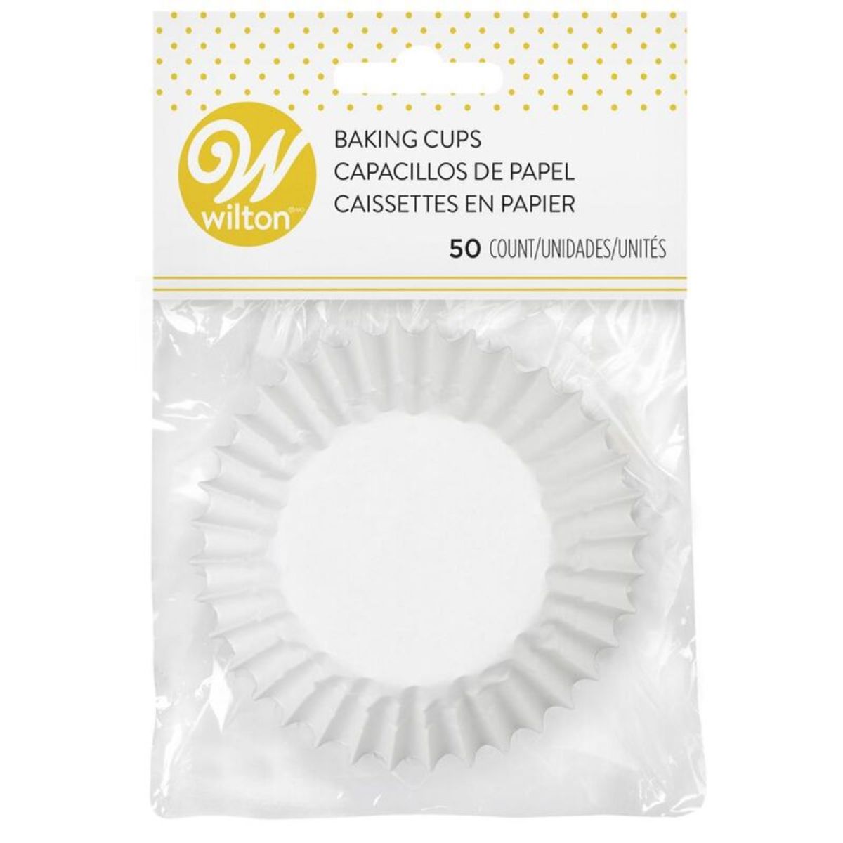 Wilton Jumbo Baking Cups White