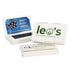 10WF - Caja de regalo con solapa blanca para ventana, 2 5/16 x 7/16 x 3 7/8
