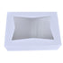 White Window Cake Boxes - 14x10x6.5