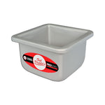Fat Daddio's square cake pan in various sizes, stainless steel baking pan for perfect cakes and baking projects.