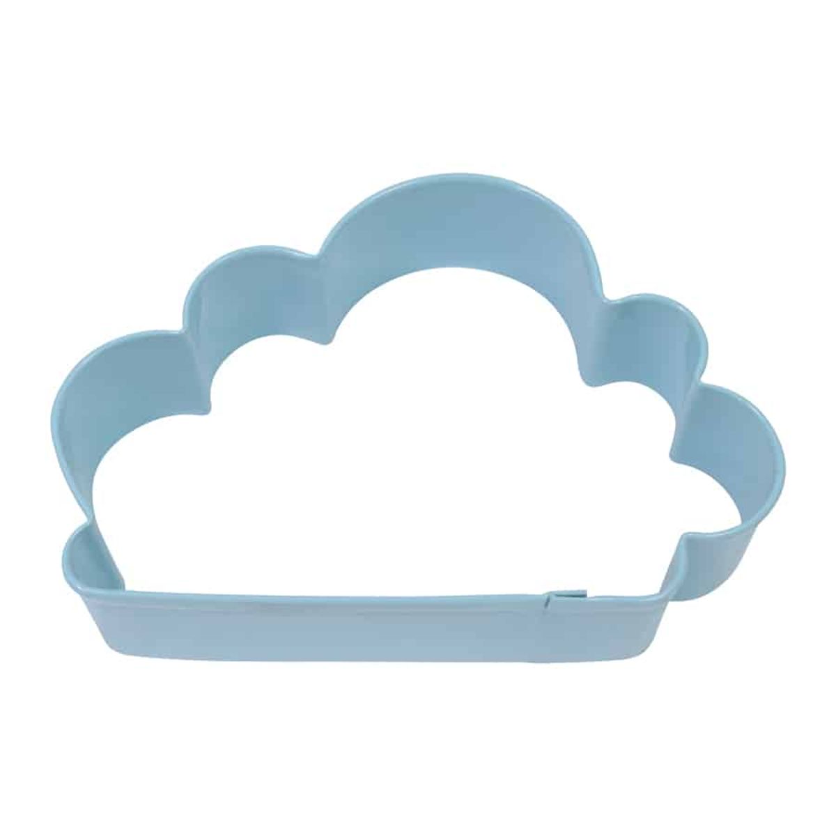 Cortador de galletas R&M, Nube, 10 cm, azul