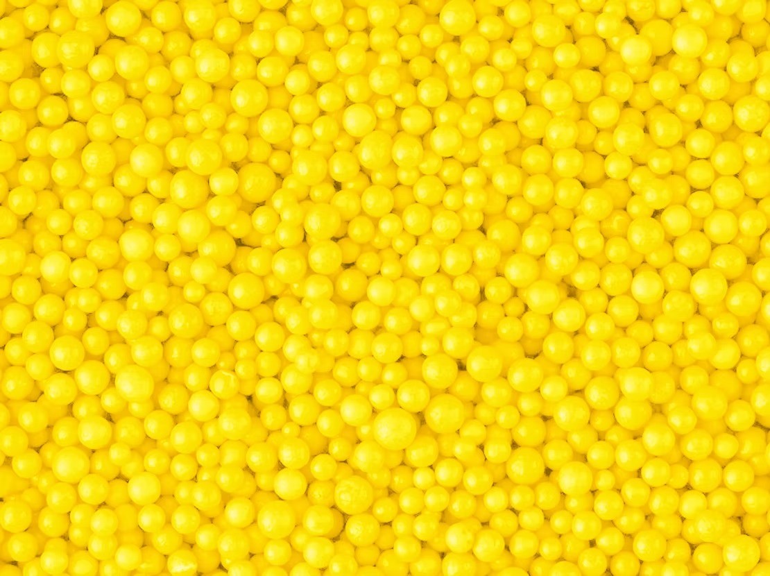 5oz Yellow Nonpareil Sprinkles