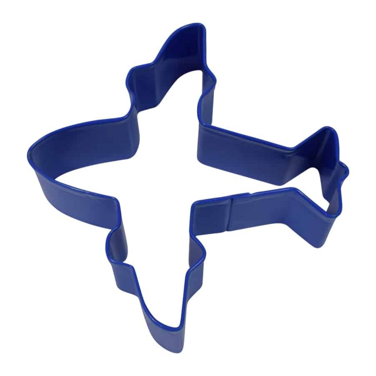 Cortador de galletas R&M Avión azul marino 4''