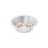 Fat Daddio's pie pan in various sizes, round metal baking dish with smooth edges and a non-stick surface for perfect pies.