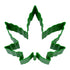 R&M Cookie Cutter Marijuana Leaf Green 4'